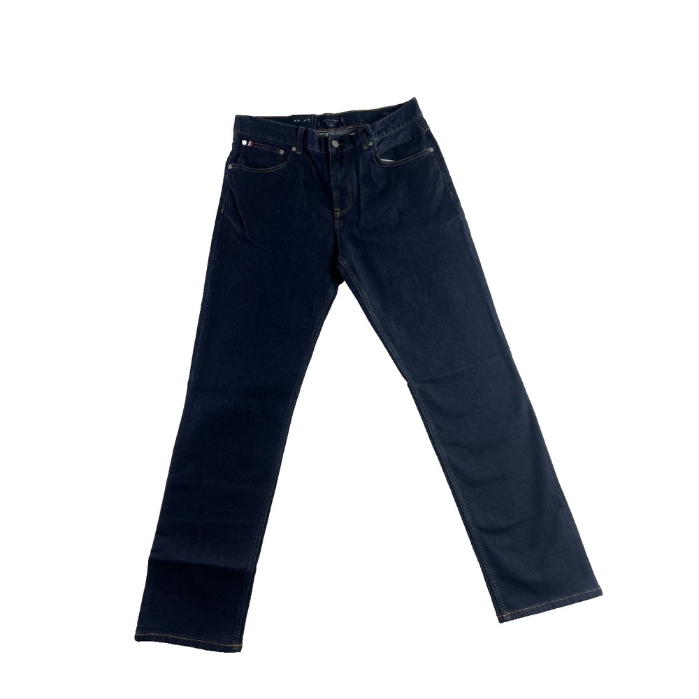 Tommy Hilfiger W33/L32 Men's Straight Leg Jeans -Denton Straight